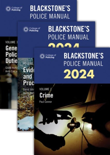 Blackstone''s Police Manuals Three Volume Set 2024
