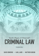Smith, Hogan, and Ormerod''s Criminal Law