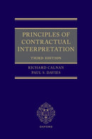 Principles of Contractual Interpretation