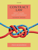 Contract Law : Text Cases and Materials-9780198898047