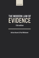 The Modern Law of Evidence-9780198903802