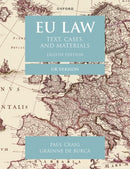EU Law : Text, Cases, and Materials UK Version-9780198915485