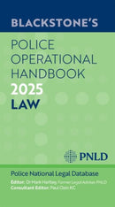 Blackstone's Police Operational Handbook 2025-9780198929567