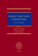Directors and Creditors : Law and Liability-9780198932772