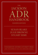 The Jackson ADR Handbook-9780198937647