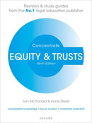 Equity and Trusts Concentrate : Law Revision and Study Guide-9780198949886