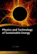 Physics and Technology of Sustainable Energy-9780198950974