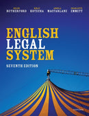 English Legal System 7e