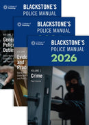 Blackstone''s Police Manuals Three Volume Set 2026