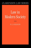 Law in Modern Society-9780199269785