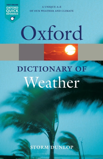 A Dictionary of Weather-9780199541447