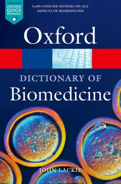 A Dictionary of Biomedicine-9780199549351
