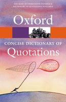 Concise Oxford Dictionary of Quotations-9780199567072