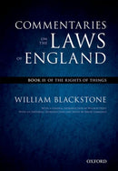 The Oxford Edition of Blackstone''s: Commentaries on the Laws of England