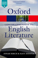 The Concise Oxford Companion to English Literature-9780199608218