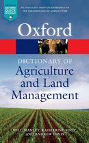 A Dictionary of Agriculture and Land Management-9780199654406