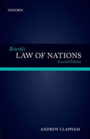 Brierly's Law of Nations : An Introduction to the Role of International Law in International Relations-9780199657933