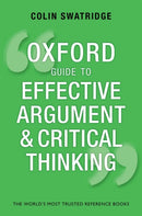 Oxford Guide to Effective Argument and Critical Thinking-9780199671724
