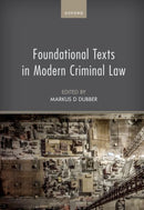 Foundational Texts in Modern Criminal Law-9780199673629