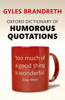 Oxford Dictionary of Humorous Quotations-9780199681372