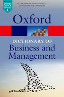 A Dictionary of Business and Management-9780199684984
