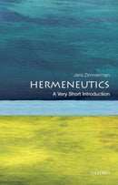 Hermeneutics : A Very Short Introduction-9780199685356
