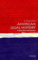 American Legal History : A Very Short Introduction-9780199766000