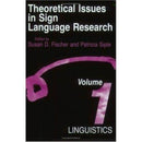 Theoretical Issues in Sign Language Research, Vo – Linguistics