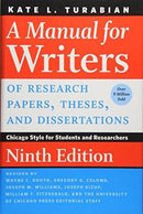 A Manual for Writers of Research Papers, Theses, – Chicago Style for Students and Researchers
