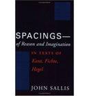 Spacings––of Reason and Imagination – In Texts of Kant, Fichte, Hegel
