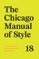 The Chicago Manual of Style, 18th Edition-9780226817972