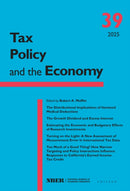 Tax Policy and the Economy, Volume 39-9780226847931