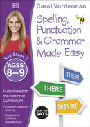 Spelling, Punctuation & Grammar Made Easy, Ages 8-9 (Key Stage 2) : Supports the National Curriculum, English Exercise Book-9780241182727