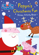 Peppa Pig: Peppa's Christmas Fun Sticker Activity Book-9780241200414