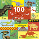 100 First Dinosaur Words-9780241375587