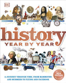 History Year by Year : A journey through time, from mammoths and mummies to flying and facebook-9780241379769