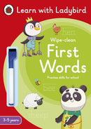First Words: A Learn with Ladybird Wipe-Clean Activity Book 3-5 years : Ideal for home learning (EYFS)-9780241515594