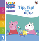 Learn with Peppa Phonics Level 1 Book 1 - Tip Tip and Sit Sip (Phonics Reader)-9780241575871