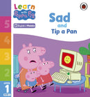Learn with Peppa Phonics Level 1 Book 2 - Sad and Tip a Pan (Phonics Reader)-9780241575901