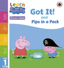 Learn with Peppa Phonics Level 1 Book 3 - Got It! and Pips in a Pack (Phonics Reader)-9780241575932