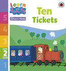 Learn with Peppa Phonics Level 2 Book 8 - Ten Tickets (Phonics Reader)-9780241576199