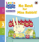 Learn with Peppa Phonics Level 3 Book 2 - No Rest for Miss Rabbit! (Phonics Reader)-9780241576236