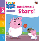 Learn with Peppa Phonics Level 5 Book 12 - Basketball Stars! (Phonics Reader)-9780241577219