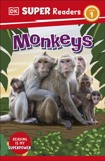 DK Super Readers Level 1 Monkeys-9780241600795