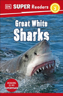 DK Super Readers Level 2 Great White Sharks-9780241603734