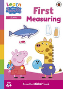 Learn with Peppa: First Measuring sticker activity book-9780241716953