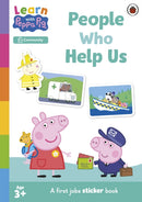 Learn with Peppa: People Who Help Us Sticker activity book-9780241717615