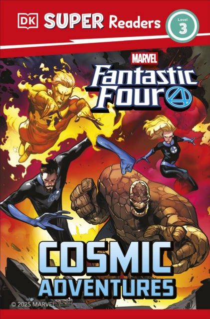 DK Super Readers Level 3 Marvel Fantastic Four Cosmic Adventures-9780241718162
