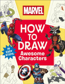 Marvel How to Draw Awesome Characters-9780241741528