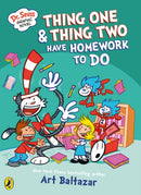 Dr Seuss Graphic Novel: Thing One and Thing Two Have Homework to Do : A Cat in the Hat Story-9780241742549